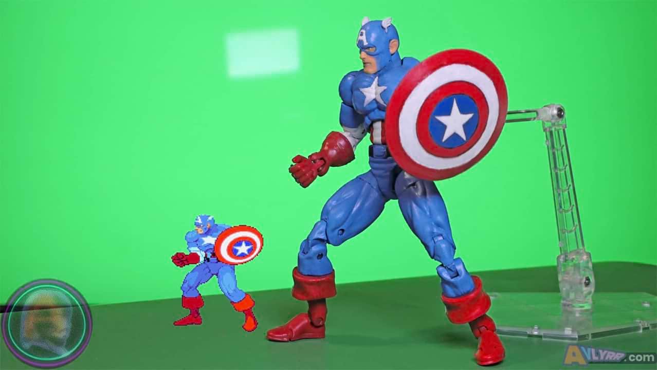 Captain America ready