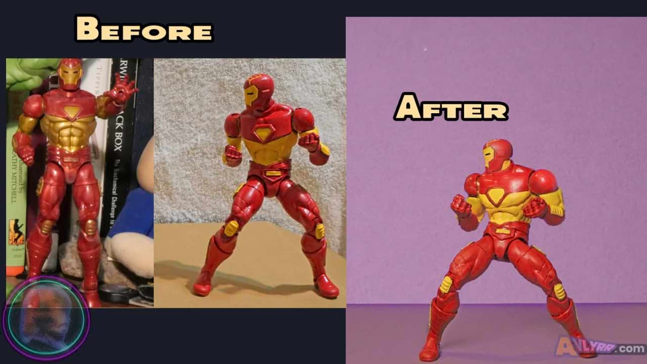 MSH Iron Man custom process